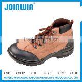 Anti-Puncture PU Injection Split Embossed Leather Safety Shoes thumbnail-1