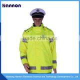 3M Highlight Police Waterproof Yellow Protective Clothes for Summer