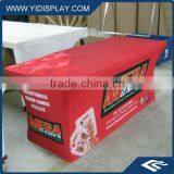 Stretch Trade Show Table Cloth Used