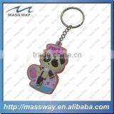 Lovely Cartoon Handsome Boy 3D Soft PVC Rubber Keyring thumbnail-4