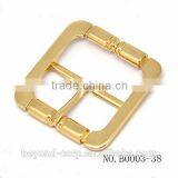 Hot Selling Elegant Gold Surface Coating Pin Bar Buckle for Belt Handbag thumbnail-4