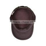 Washed Cotton Twill Charcoal and Black Manufactures Caps Military thumbnail-3
