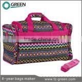 Sports Custom Canvas Travel Bag thumbnail-1