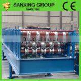 Glazed Roof Tile Steel Roll Forming Machine Roll Former thumbnail-1