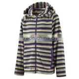 Children fashion yardye fleece Hood jacket
