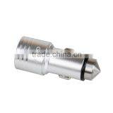 Golf Quick Charge 2.0 Metal Micro Universal Dual USB Car Charger For Samsung Galaxy HTC Blackberry Nokia thumbnail-3