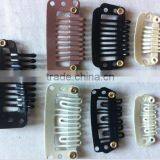 Wholesale Hair Clips Hair Extension Snap Clips Black Clips