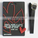 Cartoon Series Embossing Cool Cartoon Character Rubber Luggage Tags Template thumbnail-3