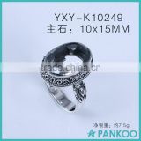 Factory direct wholesale vintage blank ring for men and women