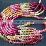 Natural Umba Sapphire Rondelles Beads thumbnail-1