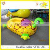 2015 Wholesale Water Motorized Electric Kids Bumper Boat With Turtle Tube Price thumbnail-4