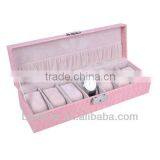 Elegant Faux Leather Watch Packaging Box thumbnail-1