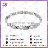 Hot ! 2013 Healthy magnetic stainless steel bracelet for woman