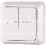 2gang Surface Mounting Wall Switch