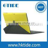 New Folding Leather Case Oem Design Connect Method Micro 5 Pogo Pin Keyboard WithTouchpad For Windows 8 thumbnail-3