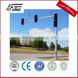 New Style Traffic Light Pole and Steel Traffic Signal Post Hot Dip Galvanized Pole Price thumbnail-3