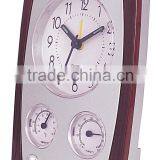 Plastic Desk Clock With Weather Station