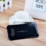 Supply Slim Black/White for Cell Phone Portable Mobile Phone Charger Qi Wireless Charging Pad Wireless Charger thumbnail-2