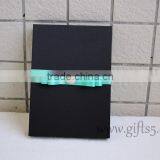 Elegant Black Wedding Invitation Box thumbnail-2