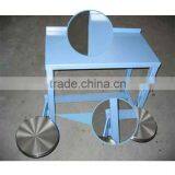 Floor Mounted Prison Desk Wth Swivel Stools thumbnail-2