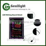 Neon Led Sign Writing Board Full Color Promotional Fluorescent Led Writing Board thumbnail-2