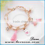 Popular Handmade Christmas Tassel Pear Bracelets thumbnail-2