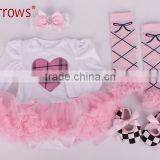 China Best Selling Products New Fashion Girls Tops Baby Long Sleeve Peplum Dress thumbnail-3