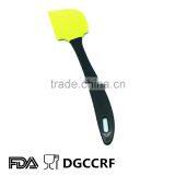 Heat Resistant Silicone Kitchen Utensil Tool Spatula Set With Plastic Handle