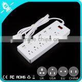 2-in-1 Surge Protected Power Strip USB Charger Station Combo Charging Ports Power Socket thumbnail-4