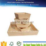 Family Use Fruit Storage Wooden Tray Supplier thumbnail-1