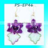 Flora Earring Plated thumbnail-5