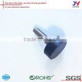 Manufacturer Supply Custom Round Shape Black Rubber Leg