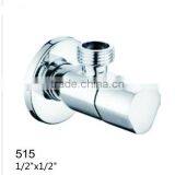 1/2*1/2 Inch 2-Way Bathroom Chrome Plated Angle Valve For Washing Machine thumbnail-1