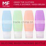 Silicone Travel Tube Carry on The Plane 89ml Portable Soft Silicone Travel Bottles Set BFA Free FDA thumbnail-5