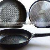 New Aluminum Frying Pan With 3D Diamond Ceramic Coating thumbnail-4