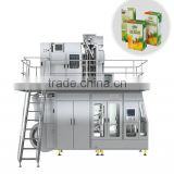 6000 CPH Automatic Juice Aseptic Carton Filling Machine Beverage Aseptic Packing Machine