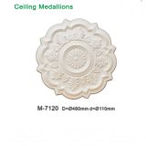 Factory Price Flower Shape PU Ceiling Roses