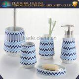 Most Popular Decal Fine Porcelain Bathroom Set With ISO Certificate thumbnail-1