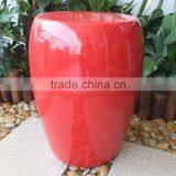 Light Green Cylinder Chinese Ceramic Garden Stools thumbnail-6