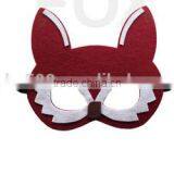 15052025 Kids Felt Coloring Cute Animal Party Face Mask thumbnail-1