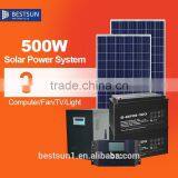 BESTSUN BFS-500W Top Selling Off-grid Solar Power System Home for Sale