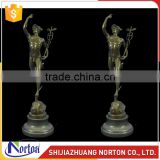 Interior decoration with nake characters bronze statue NTBH-009LI