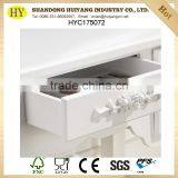 Custom European New Fashion Design Wooden Dressing Table With 3mirrors Wholesale thumbnail-4