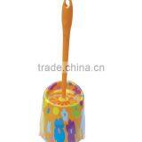 PP Printed Toilet Brush With Base thumbnail-1