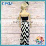 Wholesale Toddler Girl Boutique Dress Chevron Long Skirt Latest Girls Cotton Skirts thumbnail-1