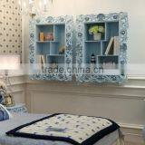 Light Blue Vanish BISNI European Style Wooden Book Wall Closet Design for Kids Bedroom - BF07-70356BC thumbnail-1