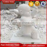Decotative Handmade White Marble Buddha Statue For Sale thumbnail-3