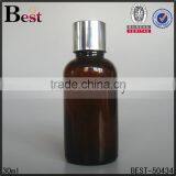 30ml Amber Glass Bottle Empty Essential Oil Fragrance Perfume 30ml Amber Glass Bottle Aluminum Cap Cosmetic Packaing China thumbnail-1