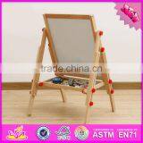 2017 New Design Adjustable Children Wooden Double Sided Drawing Board W12B107 thumbnail-3