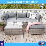 Newly Design Garden Patio Furniture Rattan Sofa Set